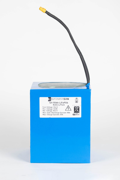 BATARYASAN 12v 50ah Lifepo4 Batarya Paketi