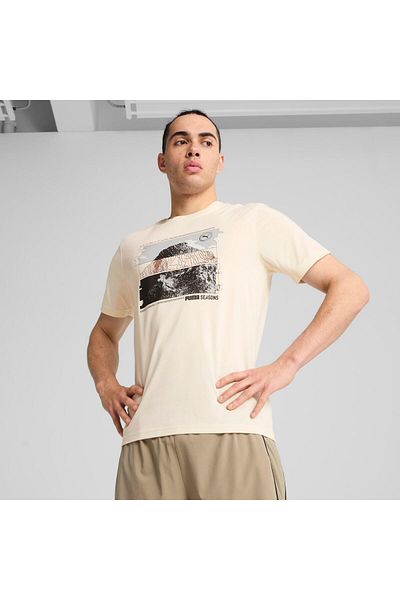 Puma Koszulka sportowa Graphics Seasons Unisex Tee