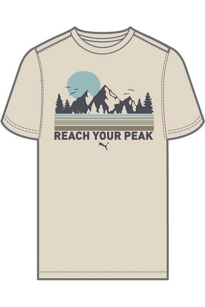 Puma Koszulka sportowa unisex z grafiką Outdoor Tee