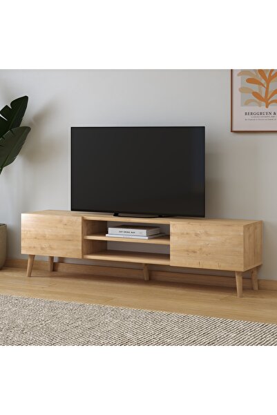 Monte Sehpa Plane Tv Ünitesi 150cm - Meşe