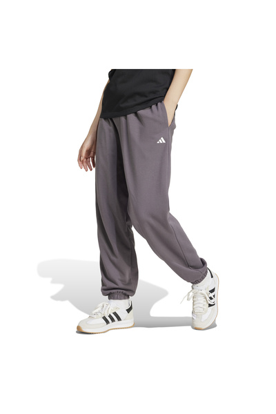 adidas Спортни панталони Essentials с малко лого и маншети с френски хавлиени късове