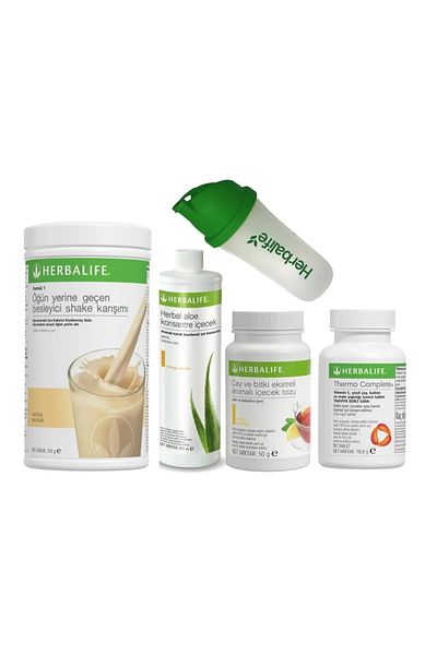 Herbalife Monthly Full Set of 2 Hazelnut Flavored Shakes