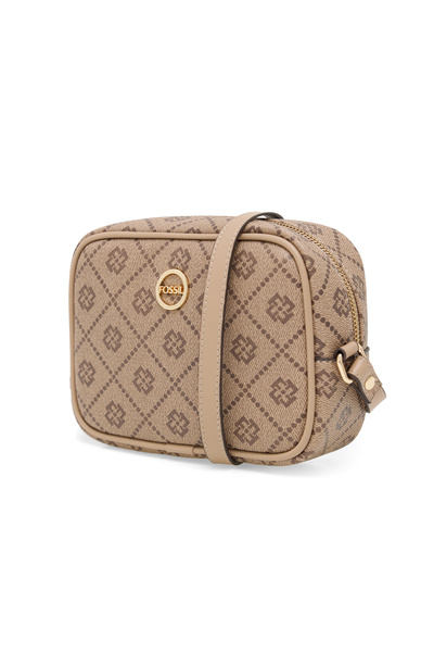 Fossil Γυναικεία Τσάντα ώμου Tram Mink 05FO25Y5031