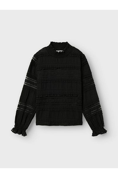 name ıt Nkfrilka Ls Shirt 13235415   Black