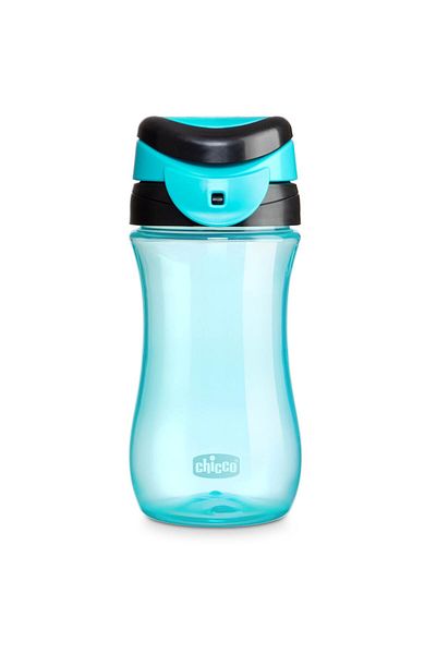 Chicco Sporty 350 ml Glass - 2 Years+ Blue