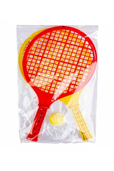 Hyd Oyuncak 10'lu Set Plastik Raket Karne Hediyesi Okul Öncesi Hediyelik 16 Cm Mini Boy Tenis Raketi