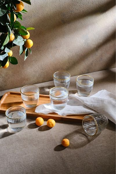 Karaca Ravello 6-Piece Soft Drink Glass 370 ml
