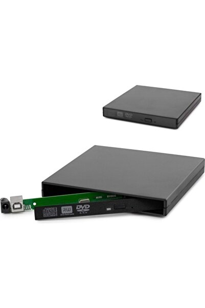 Bluesery Bs-981 Harici Dvd Cd Okuyucu Yazıcı Cd Rw Dvd Rw Wiriter External