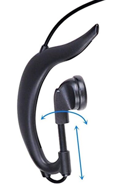 Axe Tools G Tipi Arkalıklı Kulaklık Elden Tetikli Bas Konuş Mikrofon Teknoben...