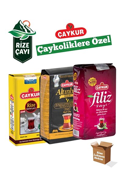 Çaykur Hediyelik Turist Rize Çayı 500gr , Filiz Çay 500gr Altınbaş 500gr