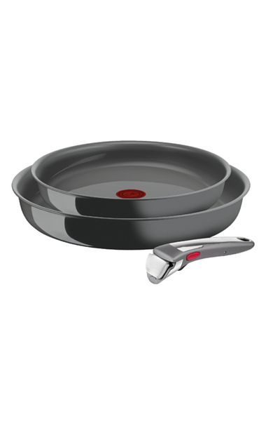 TEFAL Renew Ingenio Ceramic Recyclable Induction Base 3-Piece Pan Set - 2100128779