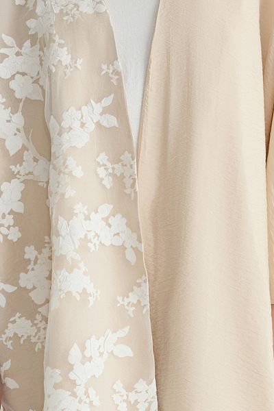 Trendyol Modest Tkaná tkaná krajka s kapucí - Tctss25Kf00001