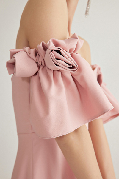 Trendyol Collection Φόρεμα σε πούδρα