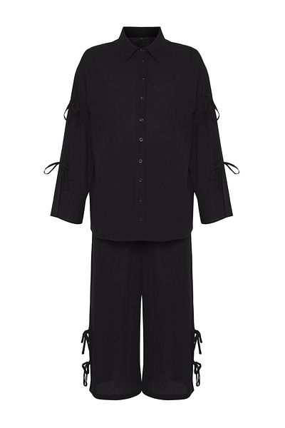 Trendyol Collection Black*001 Plain Weave 100% Cotton