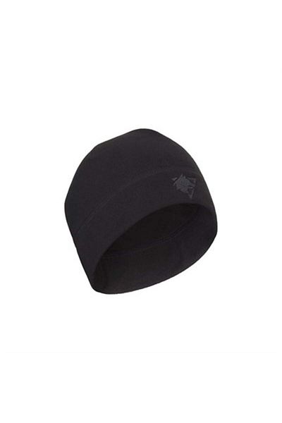 Wolftrap Tactical Black Fleece Beanie, Winter Soft Fleece Beanie