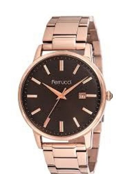Ferrucci Men's Bronze Wristwatch