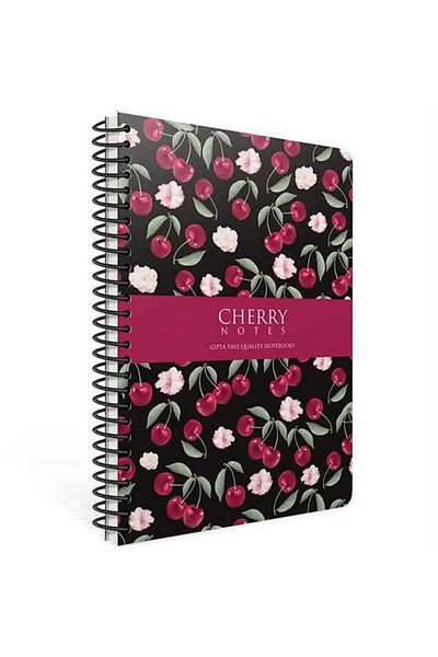 Gıpta Cherry 17X24Cm 120Yp Spiral Hard Cover Ruled Notebook - 1 Piece