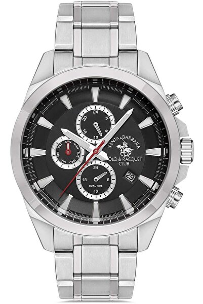 Santa Barbara Polo & Racquet Club SB.1.10220.1 إس.بي. ساعة يد رجالية من بولو ...
