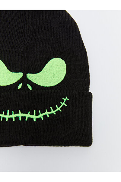 LC Waikiki H12 Herren-Baskenmütze mit Totenkopf-Stickerei