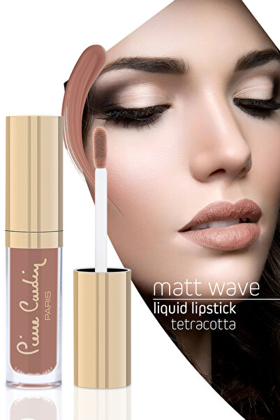 Pierre Cardin Matt Wave Liquid Lipstick – Mat Likit Ruj – Terracotta