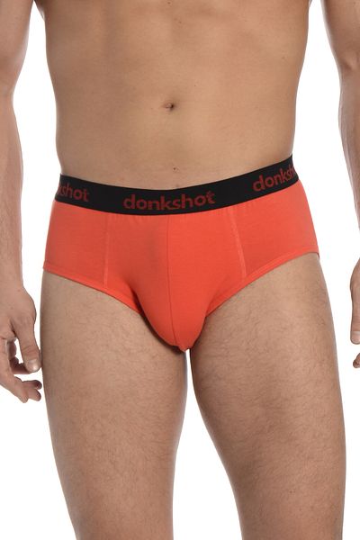 Donkshot Men's Cotton Slip Briefs 1108