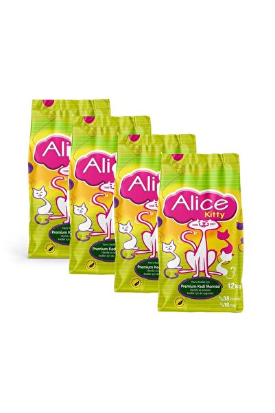 Alice Kitty Yavru, Hamile Ve Emziren Kedi Maması 4x12 Kg