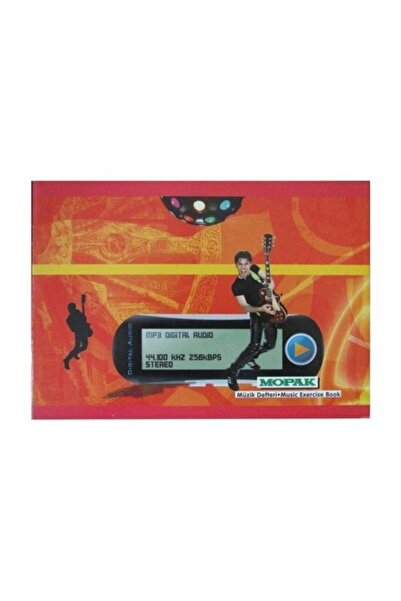 Mopak Müzik Defteri A5 20 Yaprak Küçük Boy