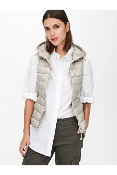 ONLY 15205760 Μπεζ γυναικείο γιλέκο