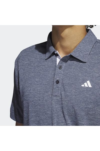 adidas Tričko adidas Poloshirt Performance Drive Heather, modré, pánské