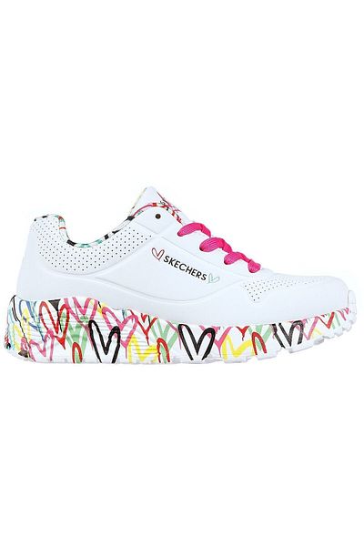 SKECHERS Tenisky Skechers Uno Lite - Lovely Luv, Bílé, Dětské