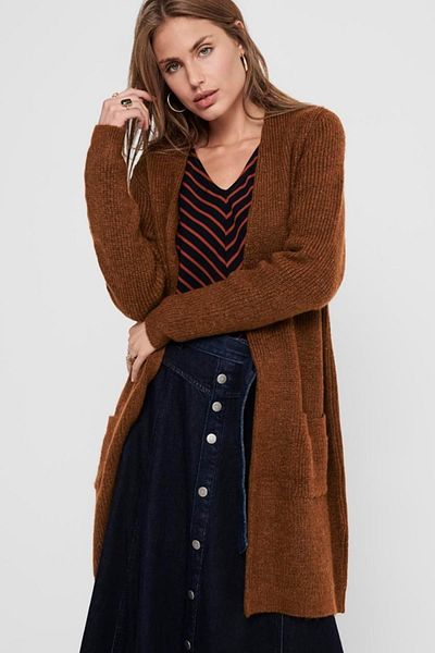 ONLY Onljade Brown Cardigan Noos L/S - 15179815