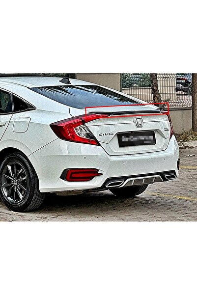 ANKARA BODYKİT HONDA CİVİC FC5 ANATOMİK SPOİLER PLASTİK BOYASIZ - 2016 - 2021