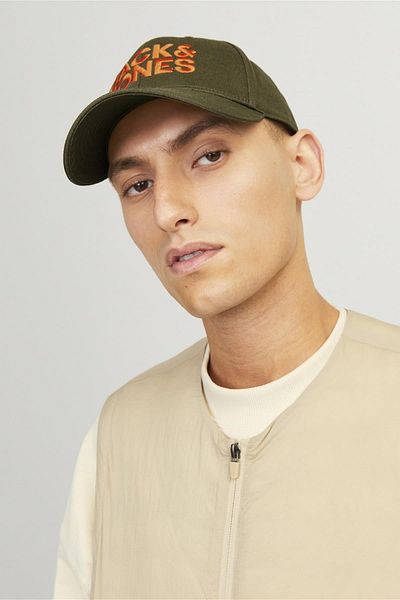 Jack & Jones БЕЙЗБОЛНА ШАПКА JACK&JONES JACGALL NOOS12254296 ЗЕЛЕНА