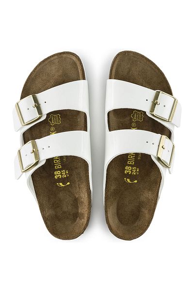 Birkenstock White Arizona Slippers10052930