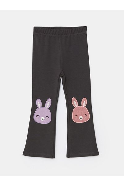 LC Waikiki Elastic Waist Printed Spanish Leg Girl's Tights
