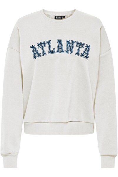 ONLY ONLJOLANA Glitter O-Gât L/S - SWT Alb 15304729