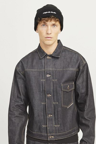 Jack & Jones Черна шапка Jacvesterbro Noos - 12261001