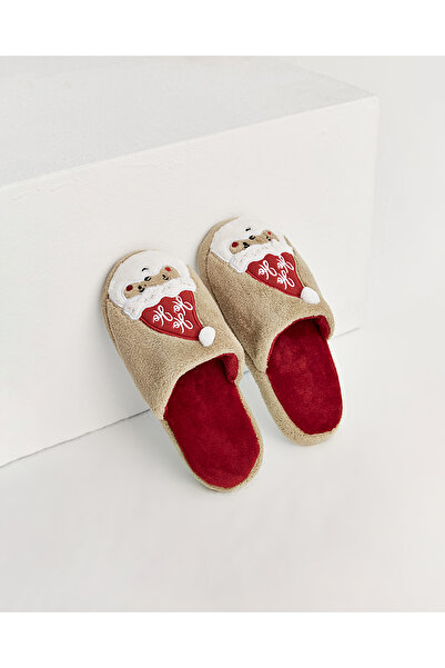 Chirpy Noe- Santa Claus Cream Γυναικείες Παντόφλες Σπιτιού