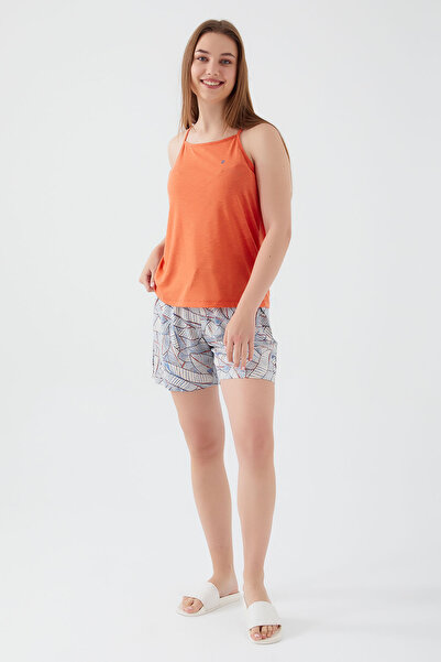 Pierre Cardin Women's Orange Shorts Set
