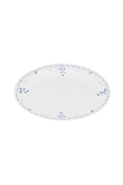 ROYALFORD 14" Opalware Oval Plate- RF12218