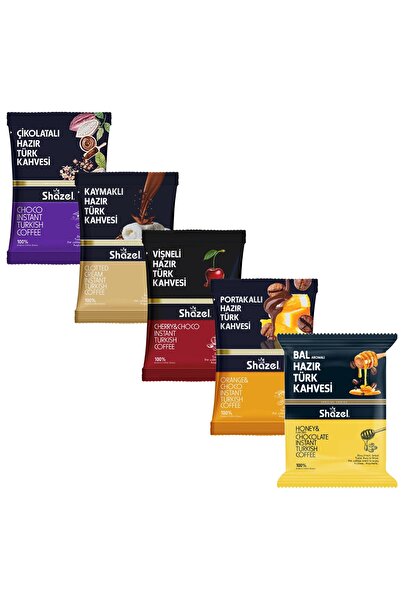 Shazel Special Seri 5'li Mix 100g X 5 Adet Çikolatalı/kaymaklı/vişneli/portakallı/ballı (AROMALI)