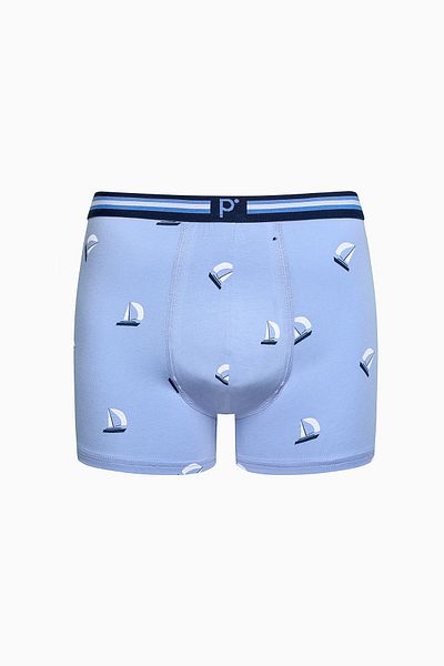 Penti Blauer Sailor 3-teiliger mehrfarbiger Herren-Boxer