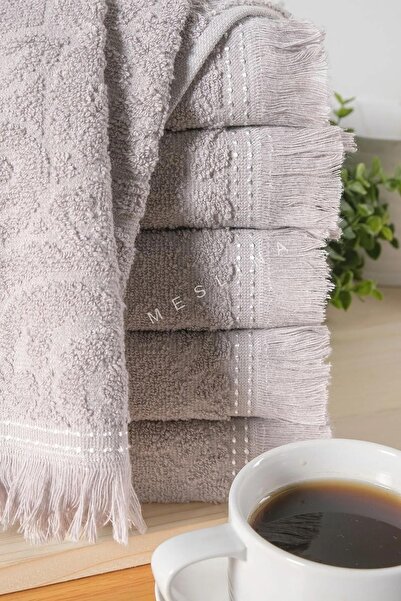 Meslina Home 30x50cm 6 Pieces Kitchen Towels| Drying Cloth| Hand Towel