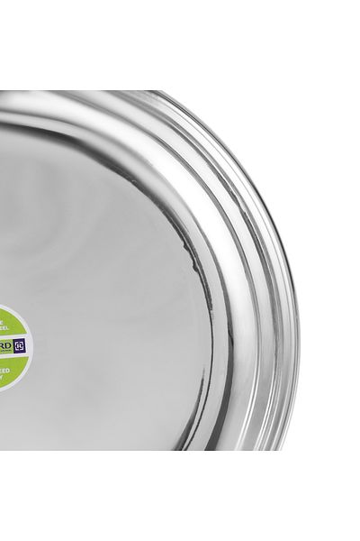 ROYALFORD 25 CM Stainless Steel Rice Plate- RF11469