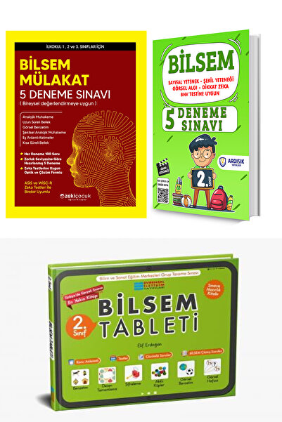 Örnek Akademi Yayınları 2. Sınıf Bilsem Mülakat Sınavı Deneme Seti Bilsem Tab...