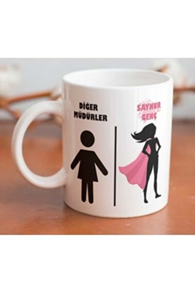 Genel Markalar Kişiye Özel Diğer Müdürler ve Sen Kupa Bardak (Kadın)