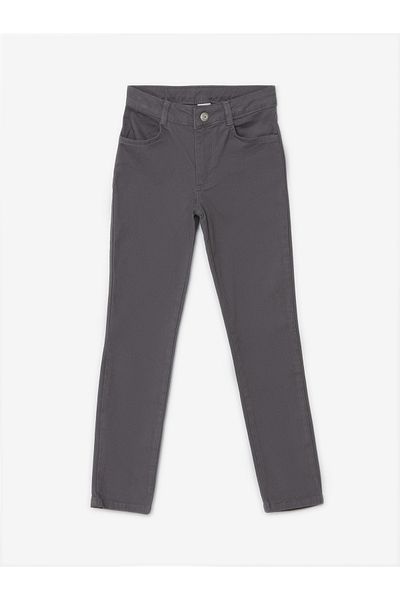 LC Waikiki Girl's Pants with Adjustable Elastic Waist