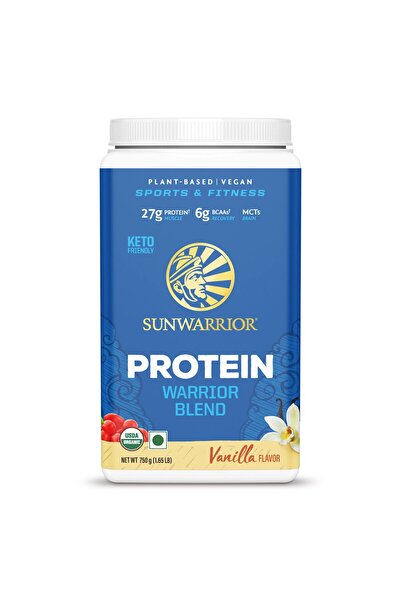 Sunwarrior مزيج البروتين العضوي بنكهة الفانيليا 750 جرام