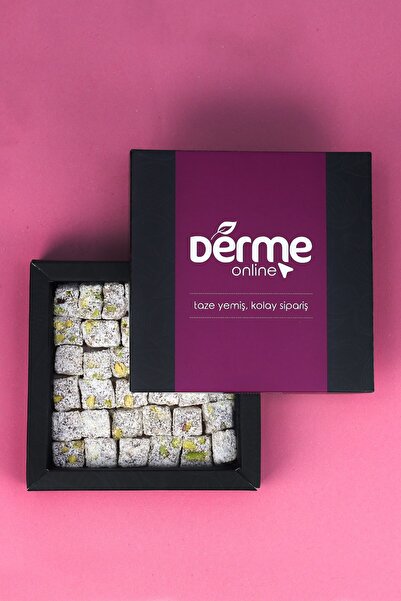 Derme Çifte Kavrulmuş Hindistan Cevizli Duble Fıstık Lokum 260 gram