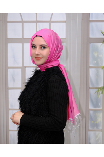 ZENİPEK İPEKSİ ŞAL -PEMBE